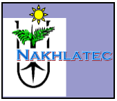 Nakhlatec logo: a palm produced by tissue culture yielding high quality fruits in the field